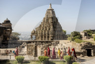 Mahasati pyre platforms, Chittorgarh (Fort), Chittor, Rajasthan, India