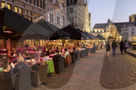 River Leie in Ghent, Belgium