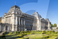 Palais Royale or Brussels Royal Palace, Place des Palais Rue Brederode Brussels Belgium EU Europe