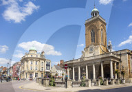 Parish Church Of All Saints George Row and Drapers Row Northampton town centre Northamptonshire England UK