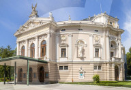 Ljubljana Opera house or Slovenian National Opera and Ballet Theatre of Ljubljana Å½upanÄiÄeva ulica Ljubljana Slovenia Europe