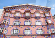 Vurnik House or Cooperative Business Bank building by Ivan Vurnik MikloÅ¡iÄeva ulica street Ljubljana Slovenia EU Europe