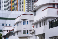 Singapore, Art Deco district of Tiong Bahru