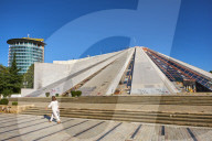 Albania, Tirana, the Pyramid (Piramida)