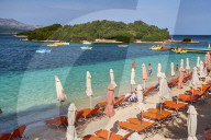 Albania, Vlore province, Ksamil beach