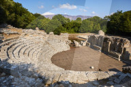 Albania, Vlore province, Butrint, Ruins of the greek city, UNESCO World Heritage Site
