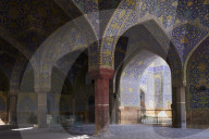 Iran, Isfahan, Imam Square, Jameh Mosque or Friday mosque, world heritage of the UNESCO