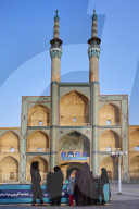 Iran, Yazd province, Yazd, Amir Chakhmaq mosque