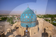 Iran, Kerman province, Mahan, tomb of sufi Shah Nematollah Wali