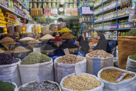 Iran, Kerman province, Kerman, End to End bazaar