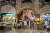Iran, Kerman province, Kerman, End to End bazaar