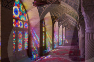 Iran, Fars Province, Shiraz, Nasir al Molk mosque