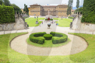 Pitti palace and garden, Florence, Tuscany, Italy, Europe