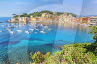 Bay of silence, Sestri Levante, Liguria, Italy, Europe