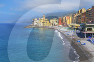 The picturesque fishing village of Camogli, Camogli, Liguria, Italy, Europe