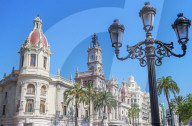 City hall, Valencia, Comunidad Autonoma de Valencia, Spain, Europe