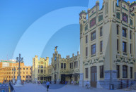 Railway station. Valencia. Comunidad Valenciana. Spain.