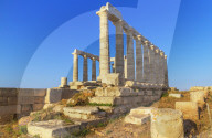 Temple of Poseidon, Cape Sounion, Attica, Greece