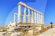Temple of Poseidon, Cape Sounion, Attica, Greece