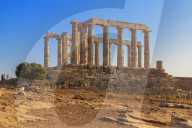 Temple of Poseidon, Cape Sounion, Attica, Greece