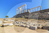 Temple of Poseidon, Cape Sounion, Attica, Greece
