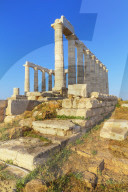 Temple of Poseidon, Cape Sounion, Attica, Greece