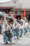 Asia, Japan, Tokyo, Asakusa, Sensoji temple, Hakucho White Swan festival