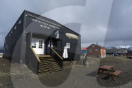 The North Pole Museum, Longyearbyen, Spitsbergen, Svalbard Islands, Norway.