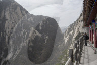 Mt. Huashan or Hua Mountain, Shaanxi Province, China, Asia