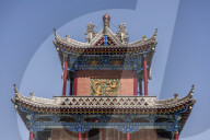 Gaojiabu Ancient Town in Shenmu County, Shaanxi Province, China, Asia