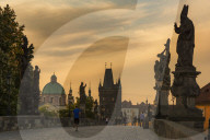 Charles Bridge, Prague, Czech Republic, Europe