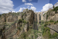 Puente Nuevo in Ronda, province of MÃ¡laga, Andalusia, Spain, Europe