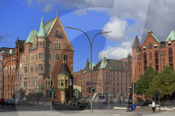 Speicherstadt,HafenCity District, Hamburg, Germany, Europe