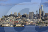 Skyline, San Francisco, California, USA