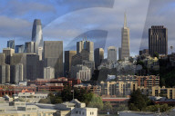 Skyline, San Francisco, California, USA