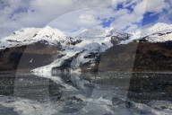 Glacier in College Fjord, Southeast Alaska, USA