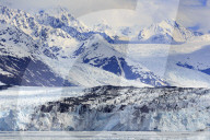 Harvard Clacier in College Fjord, Southeast Alaska, USA