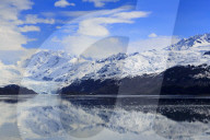 Harvard Clacier in College Fjord, Southeast Alaska, USA