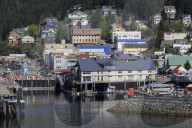 Thomas Basin boat harbor, Ketchikan, Alaska, USA