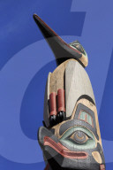 Chief Keyan Totem Pole, Ketchikan, Alaska, USA