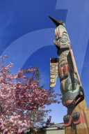 Chief Keyan Totem Pole, Ketchikan, Alaska, USA