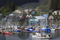 Sitka Harbor, Sitka, Alaska, USA