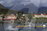 Sitka Harbor, Sitka, Alaska, USA