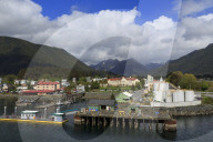 Marine Fuel Depot, Sitka Harbor, Sitka, Alaska, USA