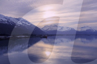 Sunrise, Valdez, Prince William Sound, Alaska, USA