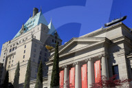 Art Gallery on Robson Square, Vancouver City, British Columbia, Canada, USA
