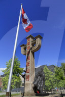 Chinatown Memorial Monument, Vancouver City, British Columbia, Canada, USA