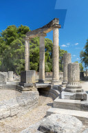 Archaeological Site of Olympia , greece Olympia is an ancient site on Greece's Peloponnese peninsula
