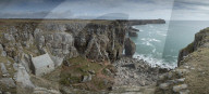 St Govan‚Äôs Chapel, nestled in the rugged cliffs of Pembrokeshire, Wales, UK. Spring (March) 2018.
