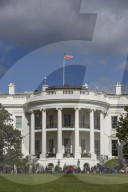 South Portico, White House, Washington D.C., USA